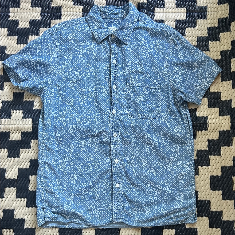 American Eagle Outfitters Men’s Sz S Blue Button-Down Shirt